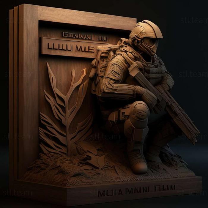 3D модель Игра Modern Combat 3 Fallen Nation (STL)
